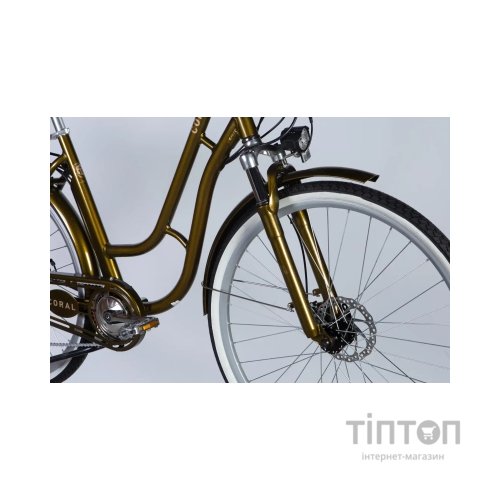 Електровелосипед Dorozhnik 28" eCORAL DD FR рама-19" 48B 17.5А*г 500Вт 2026 бронзовий (ELB-D-28-119)