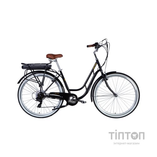 Електровелосипед Dorozhnik 28" eRETRO Vbr FR рама-19" 36B 13А*г 500Вт 2026 чорний (ELB-D-28-113)