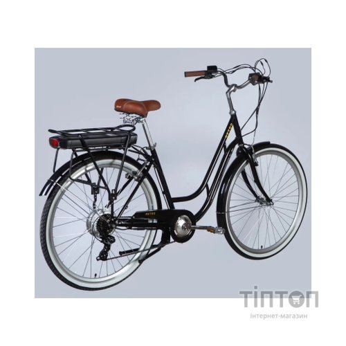 Електровелосипед Dorozhnik 28" eRETRO Vbr FR рама-19" 36B 13А*г 500Вт 2026 чорний (ELB-D-28-113)