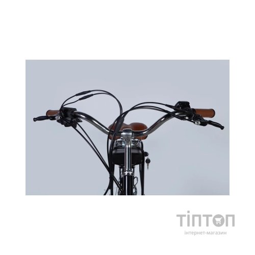 Електровелосипед Dorozhnik 28" eRETRO Vbr FR рама-19" 36B 13А*г 500Вт 2026 чорний (ELB-D-28-113)