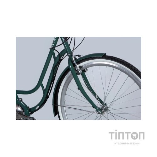 Електровелосипед Dorozhnik 28" eRETRO Vbr FR рама-19" 36B 13А*г 500Вт 2026 зелено-сірий (ELB-D-28-111)