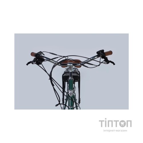 Електровелосипед Dorozhnik 28" eRETRO Vbr FR рама-19" 36B 13А*г 500Вт 2026 зелено-сірий (ELB-D-28-111)
