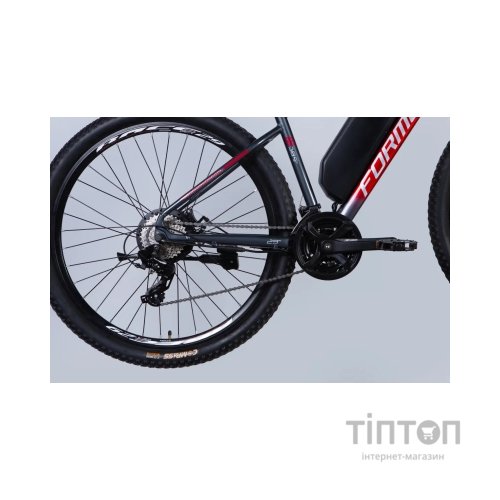 Електровелосипед Formula 29" eF-1 DD CS рама-18,5" 48B 12.5А*г 500Вт 2026 червоно-сріблястий (ELB-FR-29-249)