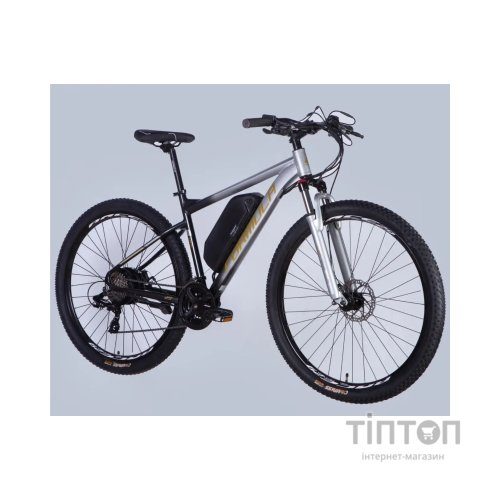 Електровелосипед Formula 29" eF-1 DD CS рама-18,5" 48B 12.5А*г 500Вт 2026 сріблясто-чорний (ELB-FR-29-250)