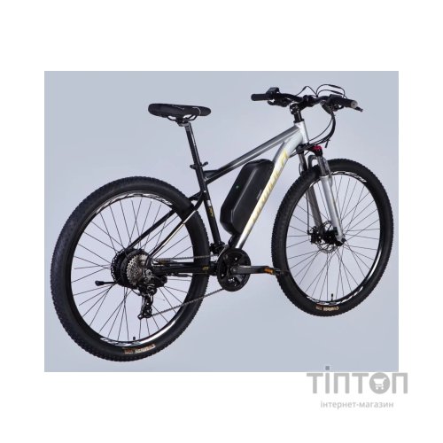 Електровелосипед Formula 29" eF-1 DD CS рама-18,5" 48B 12.5А*г 500Вт 2026 сріблясто-чорний (ELB-FR-29-250)
