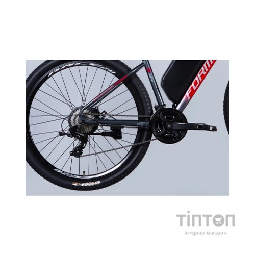 Електровелосипед Formula 29" eF-1 DD CS рама-18,5" 48B 17.5А*г 500Вт 2026 червоно-сріблястий (ELB-FR-29-251)