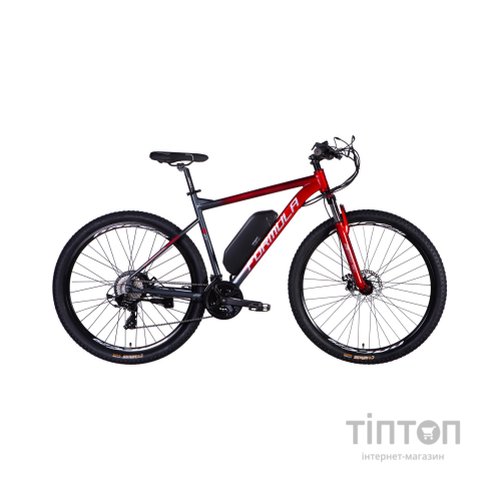 Електровелосипед Formula 29" eF-1 DD CS рама-21" 48B 12.5А*г 500Вт 2026 червоно-сріблястий (ELB-FR-29-253)