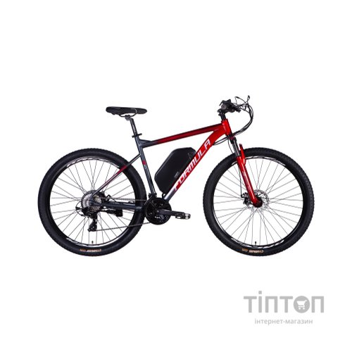 Електровелосипед Formula 29" eF-1 DD CS рама-21" 48B 17.5А*г 500Вт 2026 червоно-сріблястий (ELB-FR-29-255)