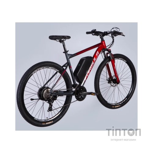Електровелосипед Formula 29" eF-1 DD CS рама-21" 48B 17.5А*г 500Вт 2026 червоно-сріблястий (ELB-FR-29-255)