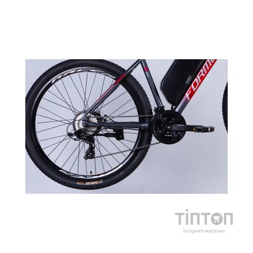 Електровелосипед Formula 29" eF-1 DD CS рама-21" 48B 17.5А*г 500Вт 2026 червоно-сріблястий (ELB-FR-29-255)