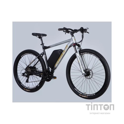 Електровелосипед Formula 29" eF-1 DD CS рама-21" 48B 17.5А*г 500Вт 2026 сріблясто-чорний (ELB-FR-29-256)