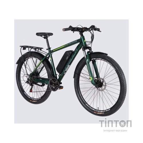 Електровелосипед Formula 29" eMOTION PLUS DD FR рама-19" 36B 12.5А*г 500Вт 2026 зелено-сірий (ELB-FR-29-257)