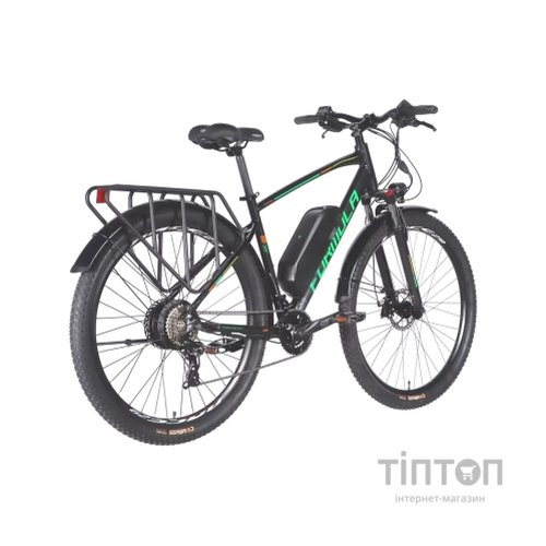Електровелосипед Formula eCURSOR MAN AM DD 29" 19" 48B 13А*г 500Вт 2026 чорно-зелений (ELB-FR-29-242)
