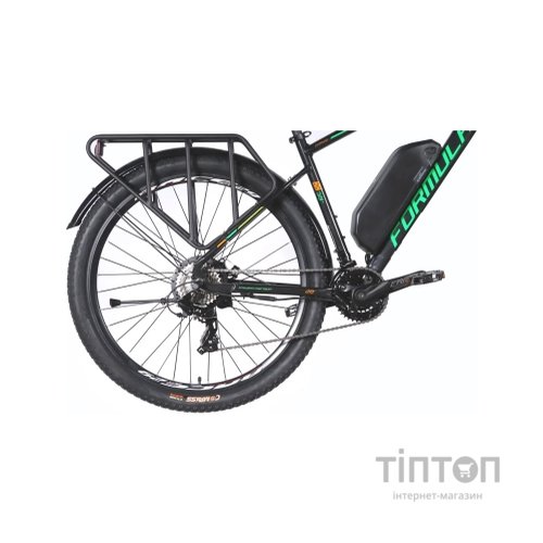 Електровелосипед Formula eCURSOR MAN AM DD 29" 19" 48B 13А*г 500Вт 2026 чорно-зелений (ELB-FR-29-242)