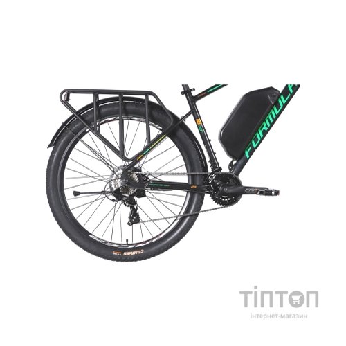 Електровелосипед Formula eCURSOR MAN AM DD 29" 19" 48B 17.5А*г 500Вт 2026 чорно-зелений (ELB-FR-29-244)