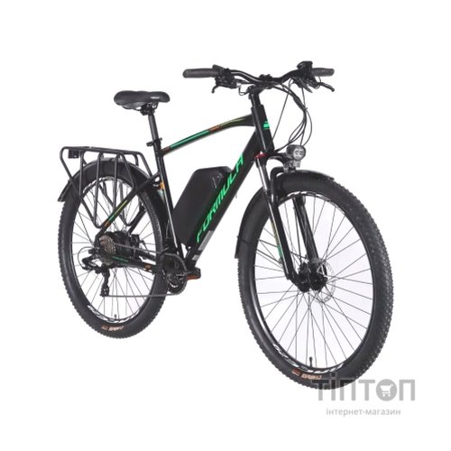 Електровелосипед Formula eCURSOR MAN AM DD 29" 21" 48B 17.5А*г 500Вт 2026 чорно-зелений (ELB-FR-29-248)