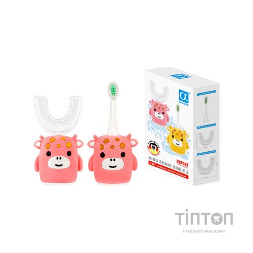 Електрична зубна щітка AHealth KIDS SONIC SMILE 2 Pink (AHkss2p)