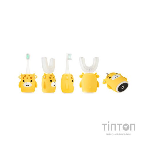 Електрична зубна щітка AHealth KIDS SONIC SMILE 2 Yellow (AHkss2y)