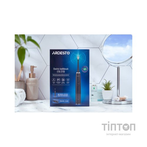Електрична зубна щітка Ardesto ETB-211B