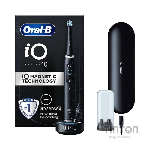 Електрична зубна щітка Braun Oral-B iO Series 10 iOM10.1B4.2AD Black