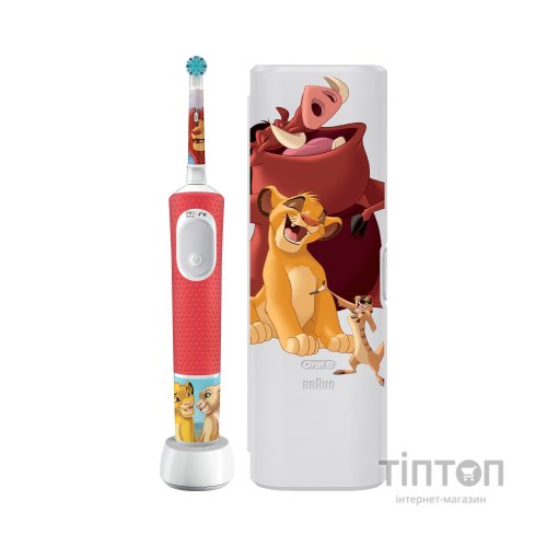 Електрична зубна щітка Oral-B D103.413.2KX Lion King