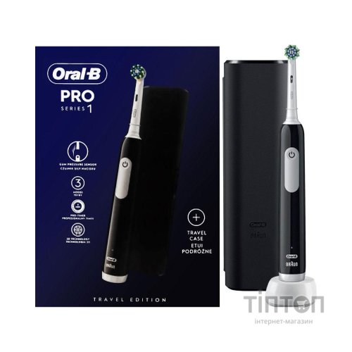 Електрична зубна щітка Oral-B D305.513.3X Black