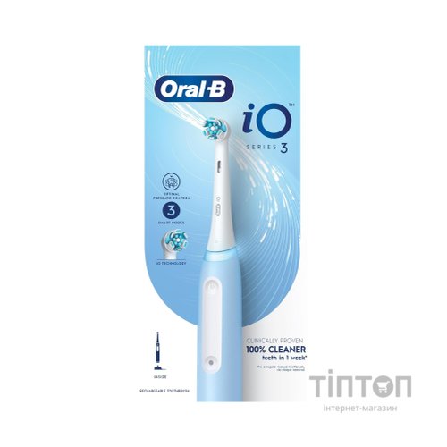 Електрична зубна щітка Oral-B iOG3.1A6.0 Ice Blue
