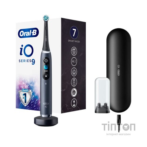 Електрична зубна щітка Oral-B IOM9.1B2.2AD Black Onyx