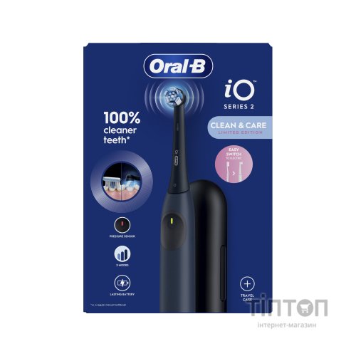 Електрична зубна щітка Oral-B Series 2 iOS2.1B9.2K типу 3770+дорожній футляр (8700216868808)