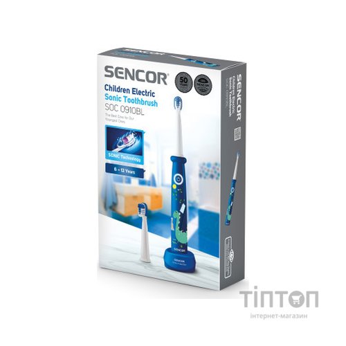 Електрична зубна щітка Sencor SOC0910BL