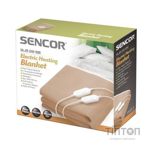 Електричне простирадло Sencor SUB281BE