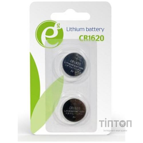 Батарейка EnerGenie CR1620 Li-ion (BL/2) (EG-BA-CR1620-01)