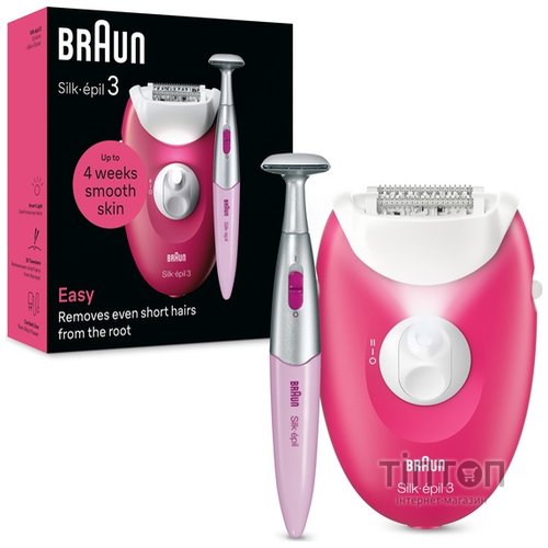 Епілятор Braun Silk-еpil 3 SE 3-202