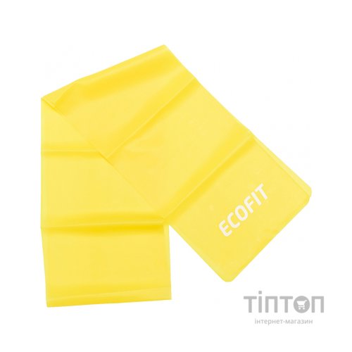 Еспандер Ecofit MD1318 TPE 1,8 - 2,7 кг 1200x150x0.3 мм Yellow (К00015232)