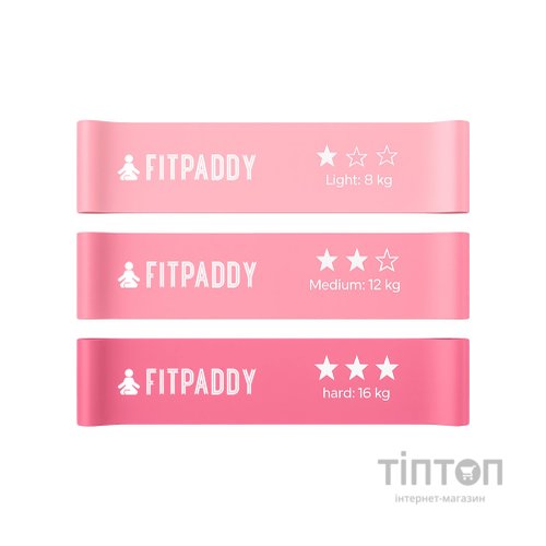 Еспандер Fitpaddy Набір 3 шт (EBND02PK)