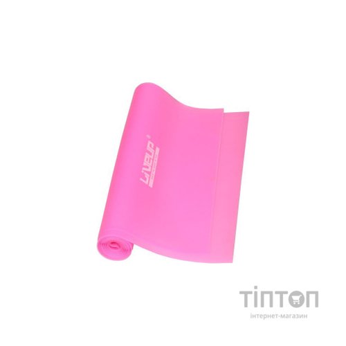 Еспандер LiveUp TPE Band LS3204-Lp стрічка рожевий L-1200х150х0.25мм (6951376105049)