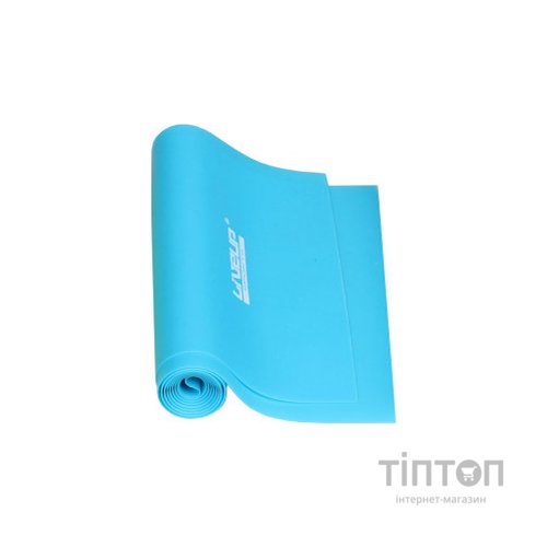 Еспандер LiveUp TPE Band LS3204-Sb стрічка синій S-1200х150х0.5мм (6951376105438)