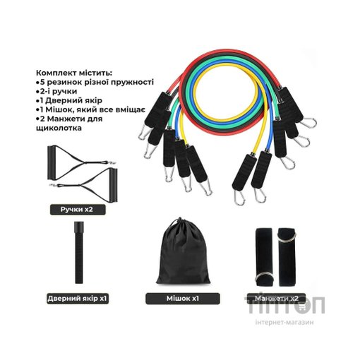 Еспандер Power System PS-4099 Total Expander Set 5 шт (4099MX-0)