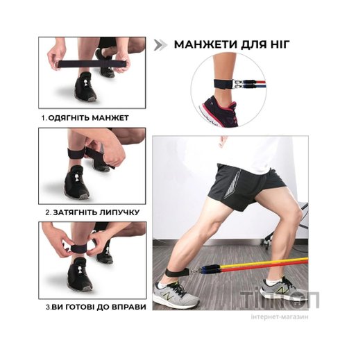 Еспандер Power System PS-4099 Total Expander Set 5 шт (4099MX-0)