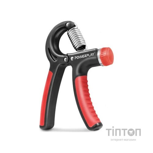 Еспандер PowerPlay кистьовий 10-40 кг Strength Grip Чорно-червоний (PP_4323_Bl/Red)
