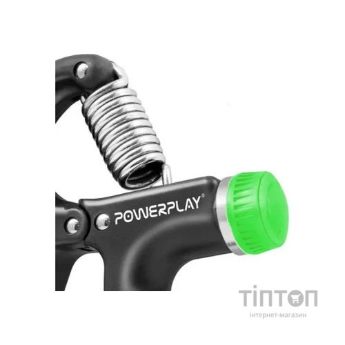 Еспандер PowerPlay кистьовий 10-40 кг Strength Grip Чорно-зелений (PP_4323_Bl/Green)