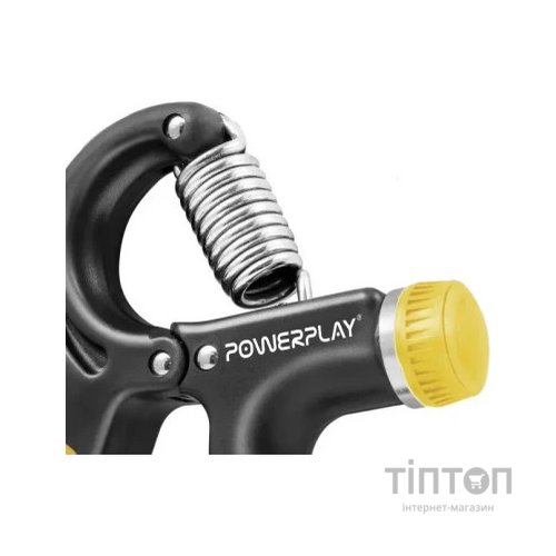 Еспандер PowerPlay кистьовий 10-40 кг Strength Grip Чорно-жовтий (PP_4323_Bl/Yellow)