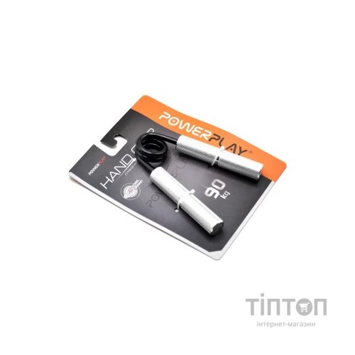 Еспандер PowerPlay -ножиці алюмінієвий 90 кг Hand Grip Срібний (PP_4322_90kg)