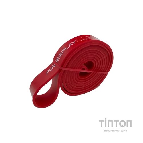 Еспандер PowerPlay -петля для фітнесу і кроссфіту Червона (PP_4115_Red_(14-39 kg))