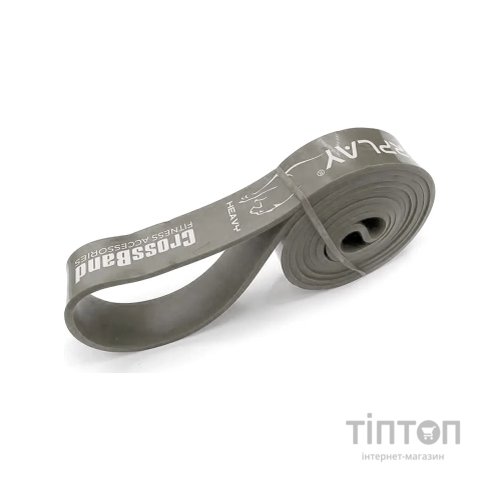 Еспандер PowerPlay -петля для фітнесу і кроссфіту Сіра (PP_4115_Grey_(23-54 kg))