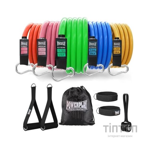 Еспандер PowerPlay PP-4102 Expander Set 5 шт (PP-4102_5set)