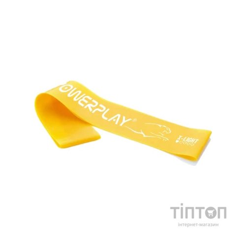 Еспандер PowerPlay -стрічка 4113 Mini Power Band 0.4мм Жовта (PP_4113_Yellow)
