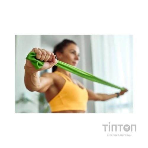 Еспандер U-Powex для фітнесу та реабілітації Fitness band 0.5мм 9.1 кг Green (UP_1007_Green)