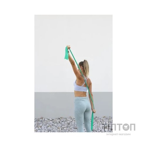 Еспандер U-Powex для фітнесу та реабілітації Fitness band 0.5мм 9.1 кг Green (UP_1007_Green)