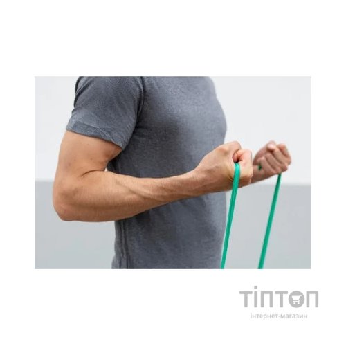 Еспандер U-Powex для фітнесу та реабілітації Fitness band 0.5мм 9.1 кг Green (UP_1007_Green)